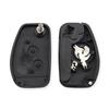 Modified Flip Car Key Shell 2 Buttons For Renault Duster Logan Fluence Clio Kangoo Sandero Espace Vac102/Ne72 Blade