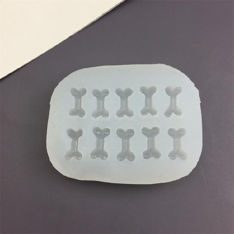 3Pcs Flexible Silicone Molds for Cats Paws/Bone Shape Dessert Chocolate and Candy Baking Moulds Kitchen Accessories