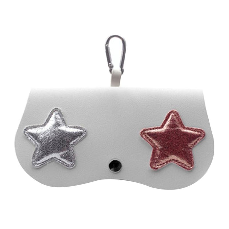 Glasses Cases Portable Myopia Glasses Bag Sunglasses Bag PU Leathers Glasses Storage Bag Simple Protective Pouch