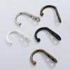 Heavy Duty Alloy Hooks With Screws Wall Mounted Hanging Hangers For Coat Towel Bags Cups Hook Home Storage Rack Holder