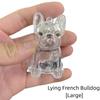 Dog Shape Pet Hair Storage Box Transparent Diy Handmade Pet Hair Keychain Backpack Decor Accessories Souvenir Collection Gift