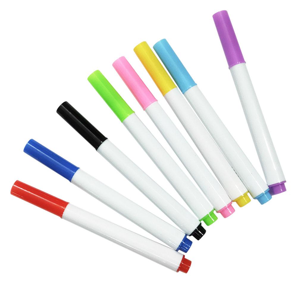 8pcs Dry Erase Marker Planning Whiteboard Markers Painting Colored Markers Erasable Pens for Children Drawing And Writing