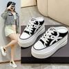 Baotou Half Slippers Women's Outer Wear 2025 Summer New Thick-soled Muffin Inner Women's Shoes Sports and Leisure Shoes Single Shoes