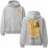 Rapper Kanye West Hoodie Telling Truth Is Crazy in A World Full of Lies Sweatshirt  Fashion Vintage Style Hooded Streetwear