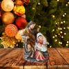 Vintage Nativity Scene Figurine Holy Family Ornament for Christmas Decorations Desk Display Home Office Gift