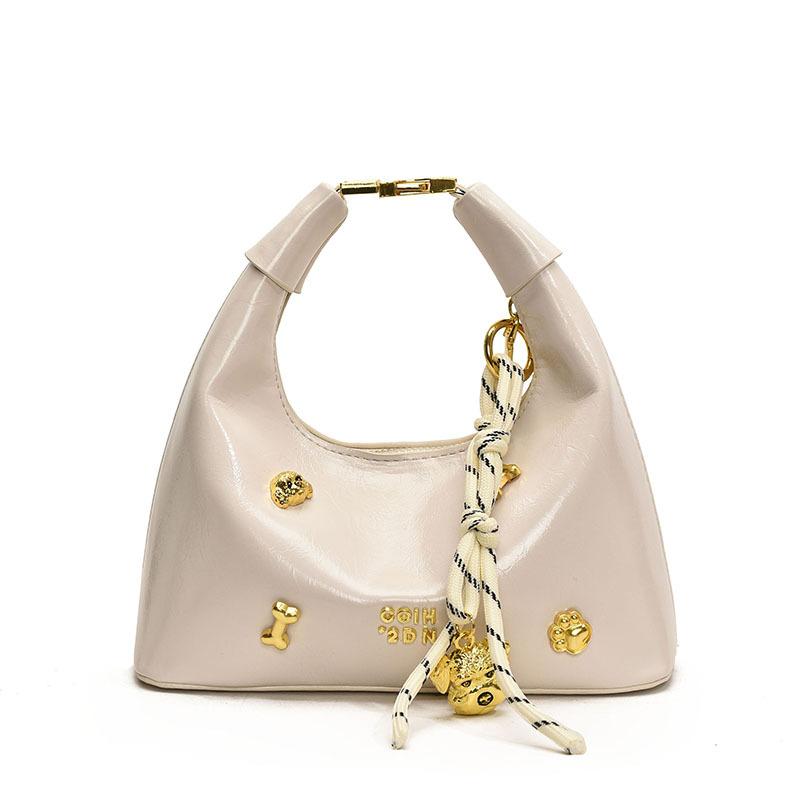 Frühling neue Mode Damen Tasche vielseitige Schulter Umhängetasche High-End Gefühl tragbare Knödeltasche Damen