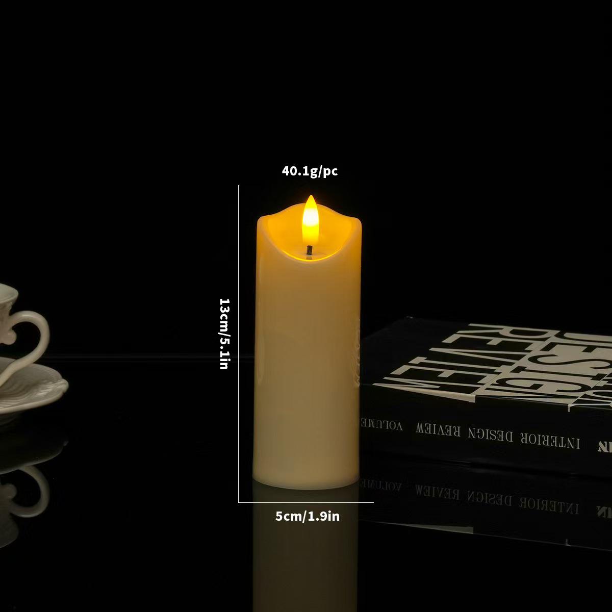 

Светодиодная электронная свеча с волнистым колеблющимся пламенем – Парафиновая лампа для создания атмосферы для свадеб, предложений и украшения обеденного стола