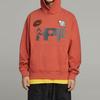 Puma X Perks And Mini Graphic Hoodie With Cartoon Letter Print Women Tops Apple-Red 622677-41