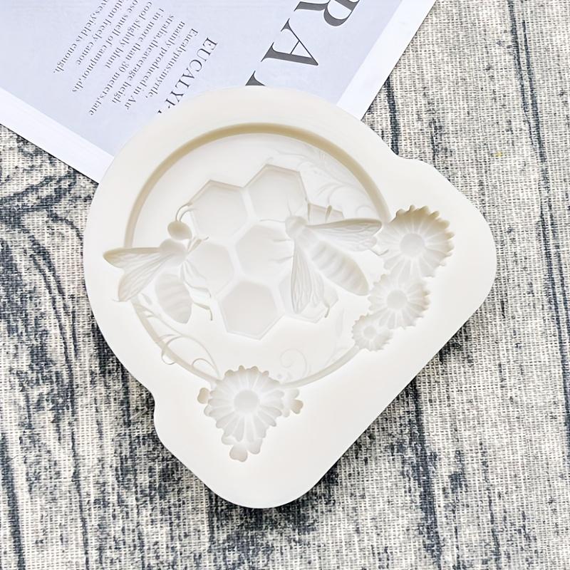 1pc 3D Silicone Mold, Fondant Mold For DIY Pudding Chocolate Crystal Candy Desserts Ice Cube Gum Paste Cupcake Cake Topper Decoration Soap Mould