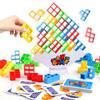 Puzzle Spielzeug Turm Spaß Gleichgewicht Stapeln Baustein Ziegel Brettspiel Für Kinder Erwachsene Freunde Team Schlafsaal Familienabend Party Spiele
