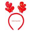 Christmas Hair Clip & Headband Set: Snowman Ornament, Bow, Hat - Perfect Holiday Accessories for Kids