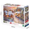 EPOCH 1053 Superkleines Puzzleteil Elegantes Glitzerndes Cottage Enthält und Punktekarten-Puzzle, Illustration/Kunst, Sammlung, (26x38cm), 32-612, Klebstoff,