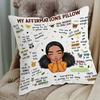1Pc Contemporary Style Pillowcase Single-Sided Printing, Suitable For Living Room And Bedroom Decoration, Without Pillow Core,