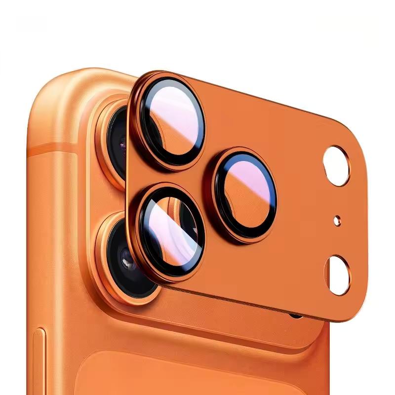 Für iPhone17 iPhone 17ProMax Air iPhone air Aluminiumlegierung Glas Kameraschutzringe Metallring Aufkleber für die Rückseite Linsenschutzfolie