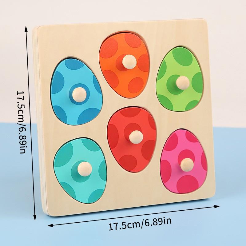 Деревянные головоломки с динозаврами, игрушки Монтессори, игра-головоломка, детские 3D-деревянные 3D-головоломки для малышей, развивающие игрушки для раннего обучения, подарки