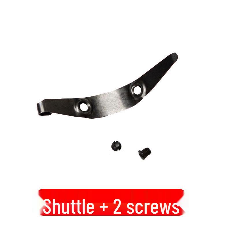 Zestaw części zamiennych do maszyny do szycia w stylu vintage: Płytka ściegowa, bębenek i trzpień napędzane pedałem - Marka Flying Man Butterfly.