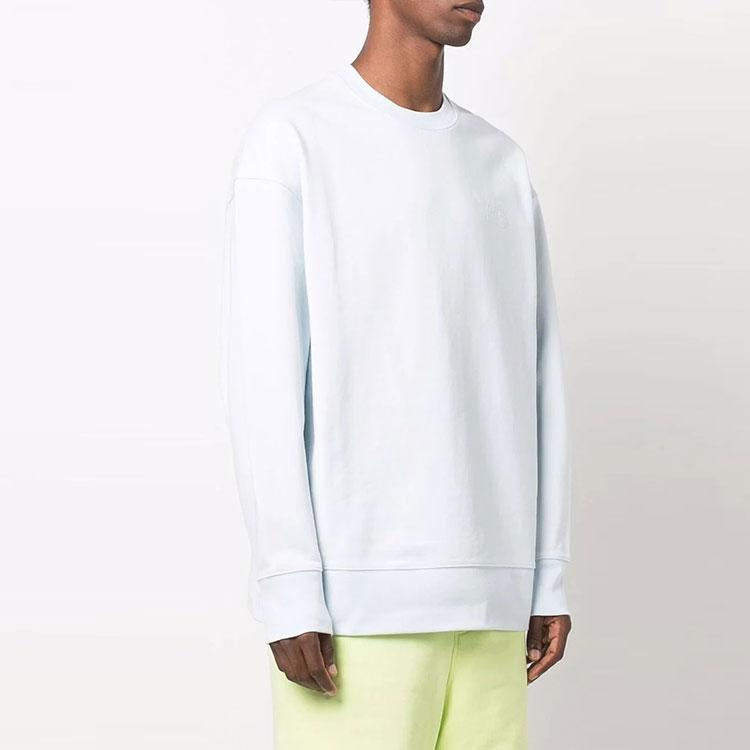 Y-3 FW21 Logo Crewneck Sweatshirt Unisex Sweatshirt White HB3458