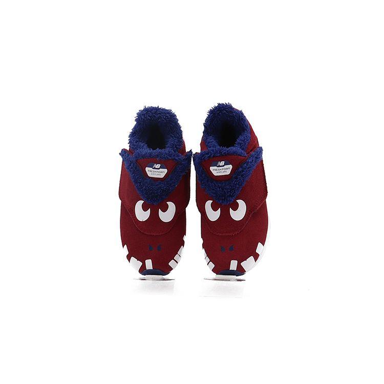 New Balance Fresh Foam Cushioning Breathable Low Top Walking Shoes Baby Sneaker Red ITAPSMS