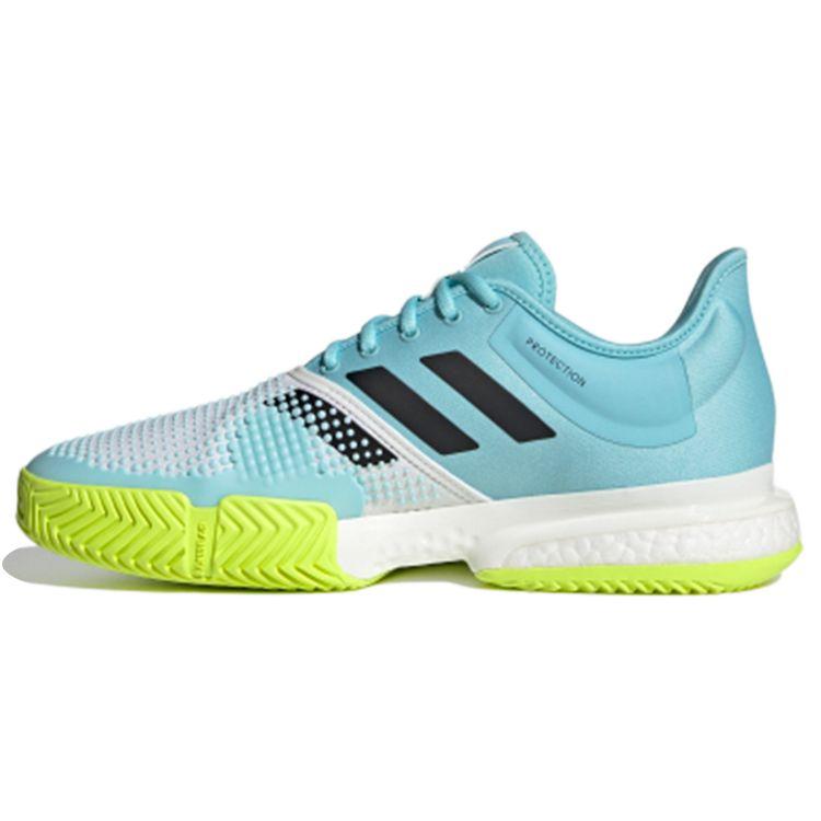 

Adidas SoleCourt Primeblue Tokyo Men Sneakers Cloud-White Core-Black Solar-Yellow FX1729 42