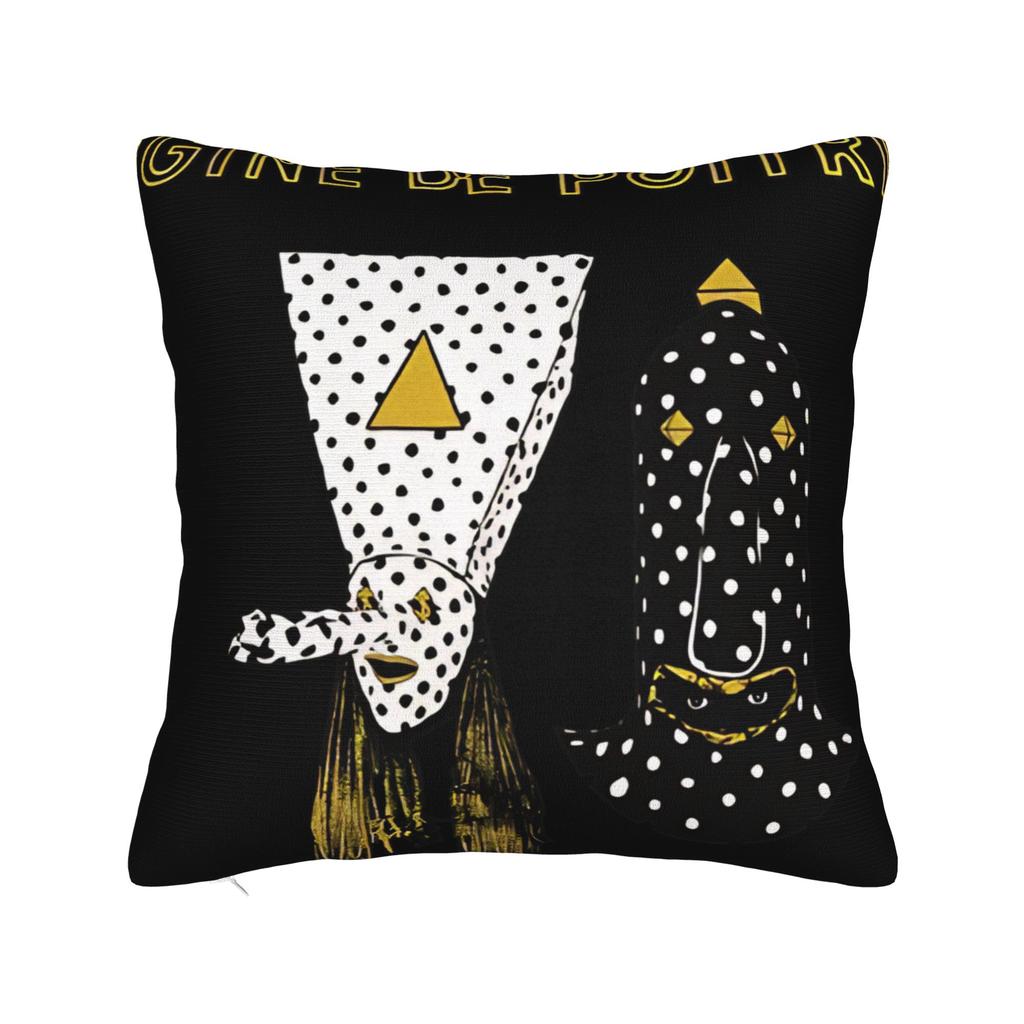 Pillow Case Angine de poitrine Polyester Pillow Cover Novelty Cushion Cover Graphic Pillowcases For Office Car Home Decorative