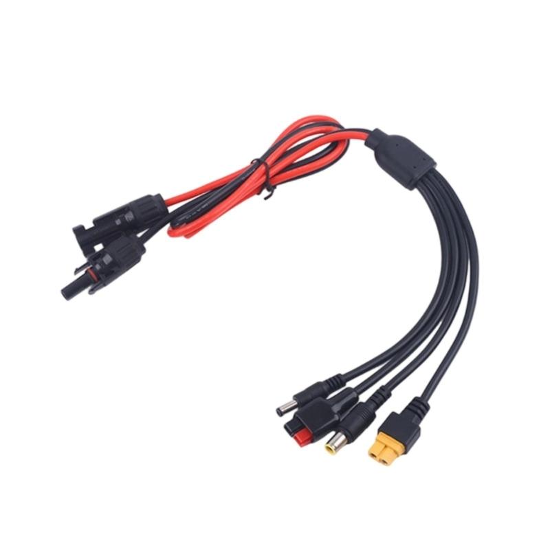 Solars Panel Photovoltaic Connectors Compatible 12AWG 18AWG Wiring Multiple Lengths Weatherproof For Home Solars Systems