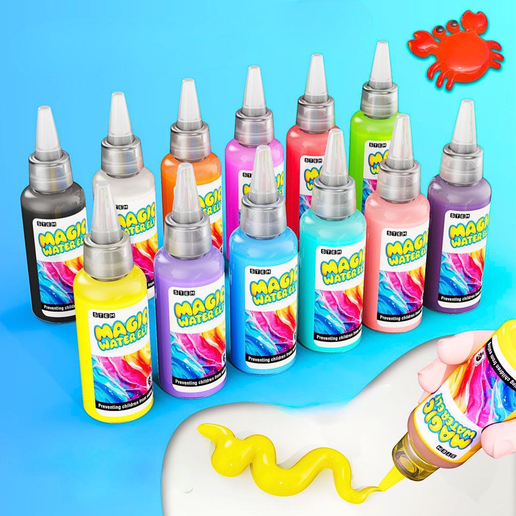Magiczny Zestaw Do Robienia Żeli Figurek Slime Diy Elfy Gwiazdki Wodne 3D