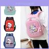 Adorable Cartoon Nylon Backpack For Kids Unisex Ideal For Preschool And Kindergarten