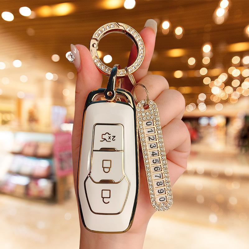 For Ford Forrest Key Set Female Focus Edge Taurus Mondeo Road Shaker Wingboard Case