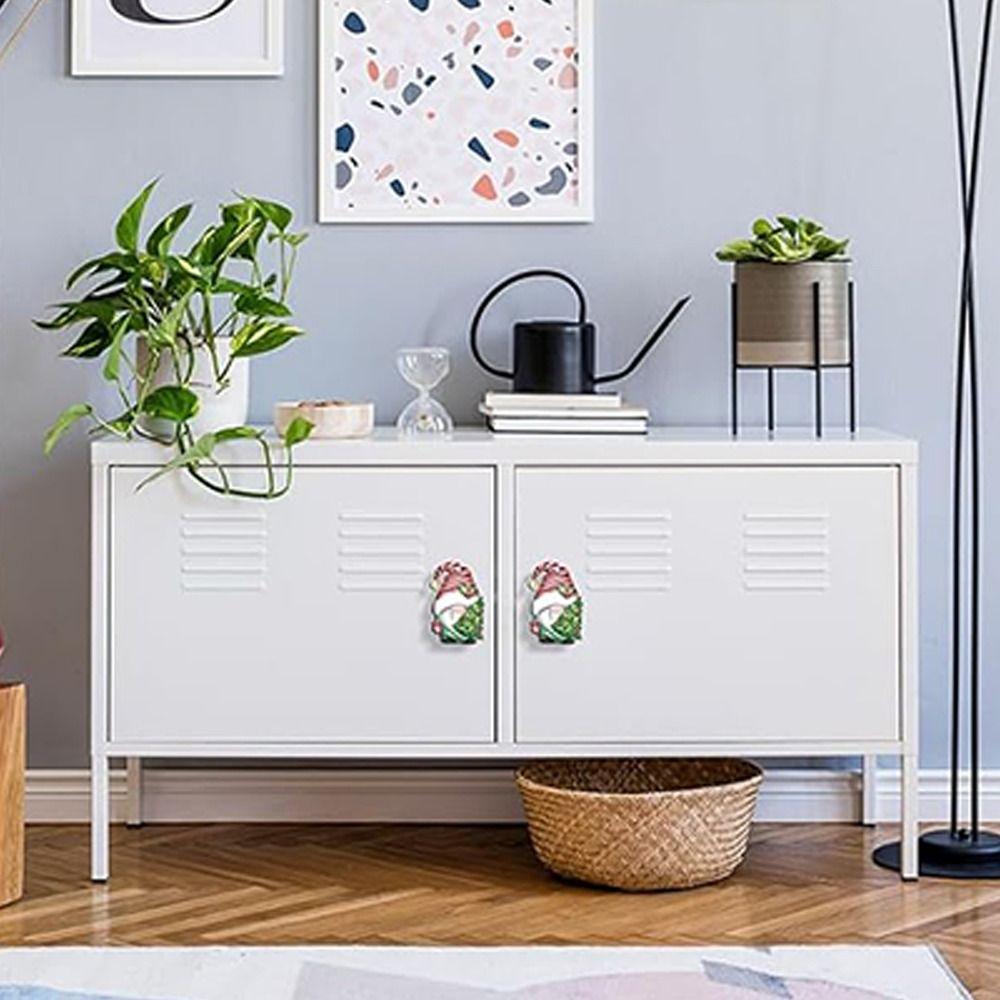 2Pcs Easy To Install Cabinet Knob Protection Covers Door Knobs Drawer Pulls  Xmas Decoration