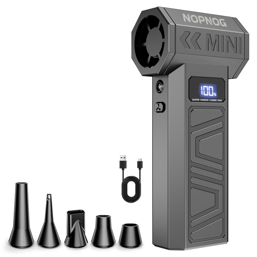 Mehrzweck- Schneegebläse-Staubsauger Autozubehör Auto Starker Lüfter Turbo-Gebläse Düsenlüfter Reinigungs-Blaswerkzeug Blasen und Saugen