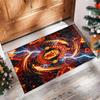 Tappeto in Flanella Stampato Manchester United Antiscivolo Morbido Poliestere Tappeto per Pavimento Tappetino Decorativo per Interni per Camera da Letto Soggiorno Divano