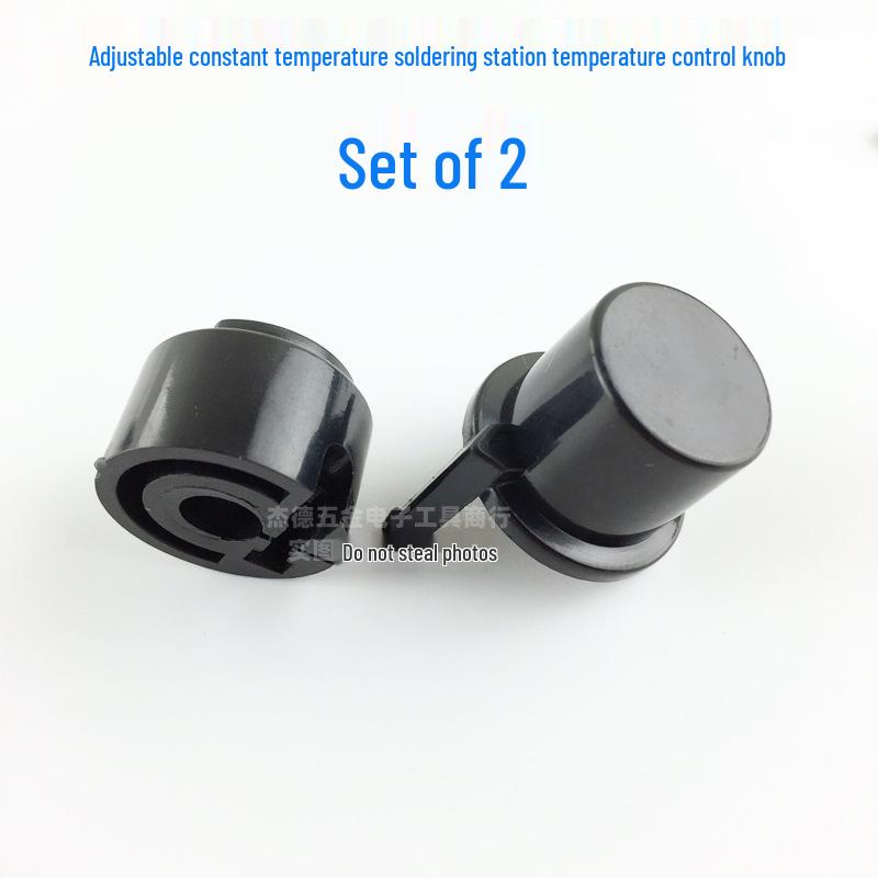 936 Soldering Station Kit: Circuit Board, 907 Handle, Steel Pipe, Five-Core Socket, Knob, High-Temp Sleeve Head.