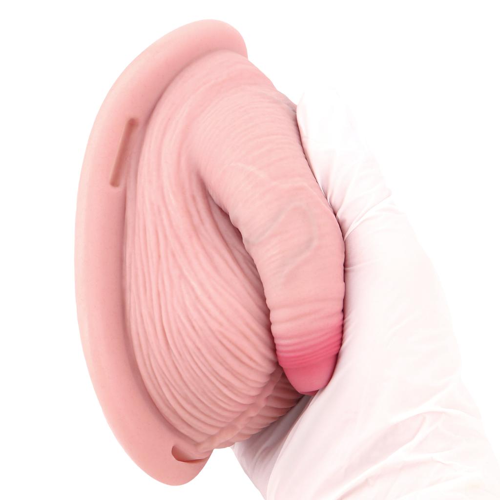Men’s BDSM Chastity Cage Silicone Penis Cage with Belt Urethral Catheter Sex Toy Femdom