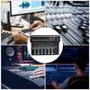 Professional 7 Channel Dual LED Display Low Noise Stage Mixer