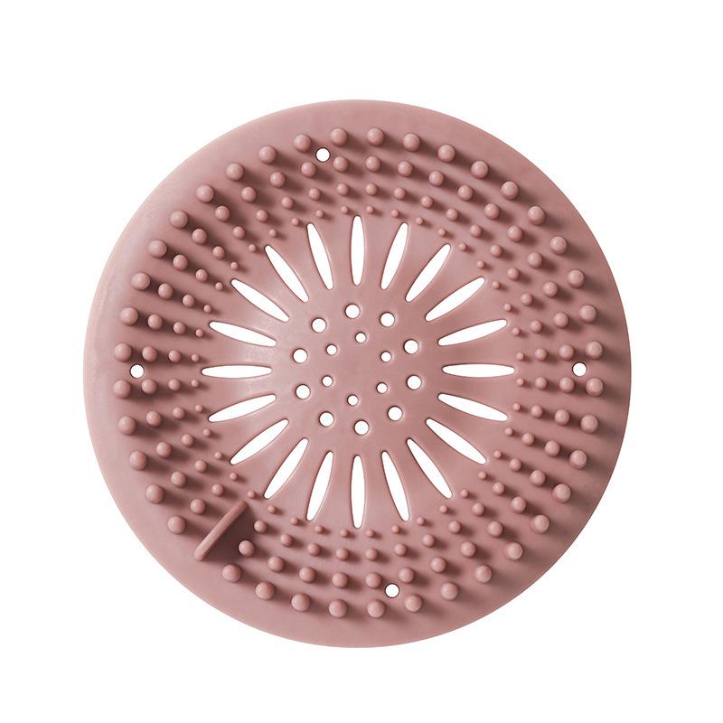 Silicone Floor Drain Hair Catcher & Anti-Clog Filter