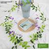 Wisteria Artificial Flowers For Garden Decor With Durable Plastic Vine For Indoor And Outdoor Use