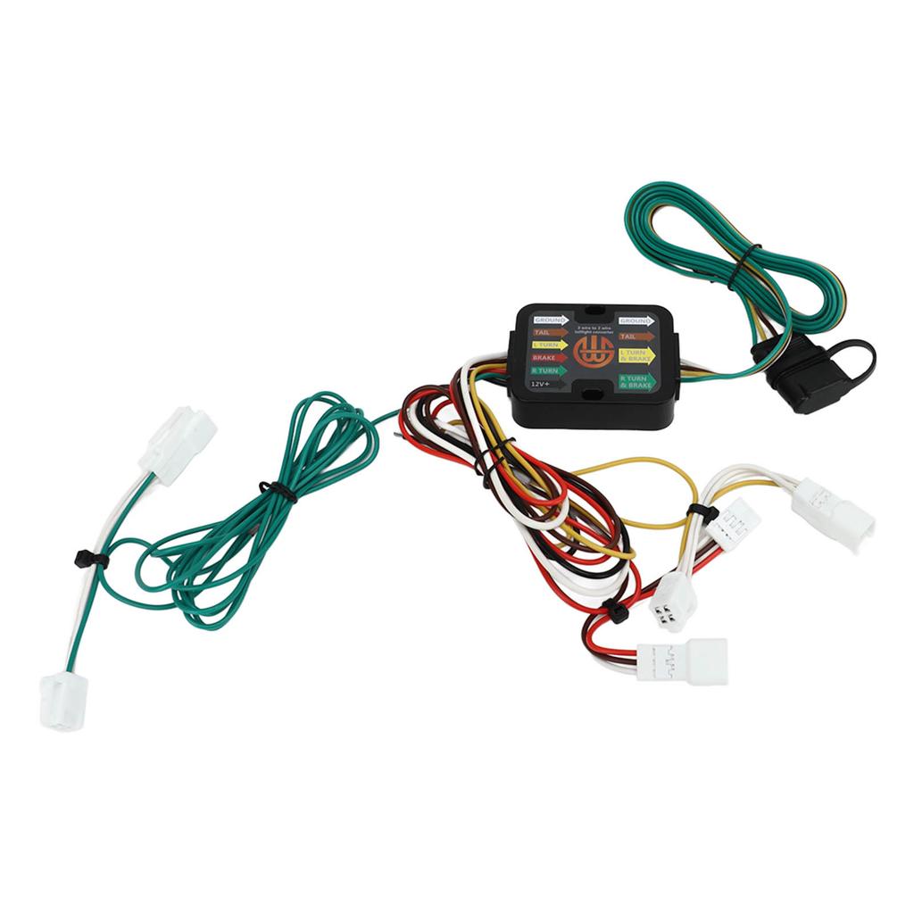 4 Pin Trailer Wiring Harness with Dust Cover 56261 Plug and Play for Sienna Except SE 2015‑2020