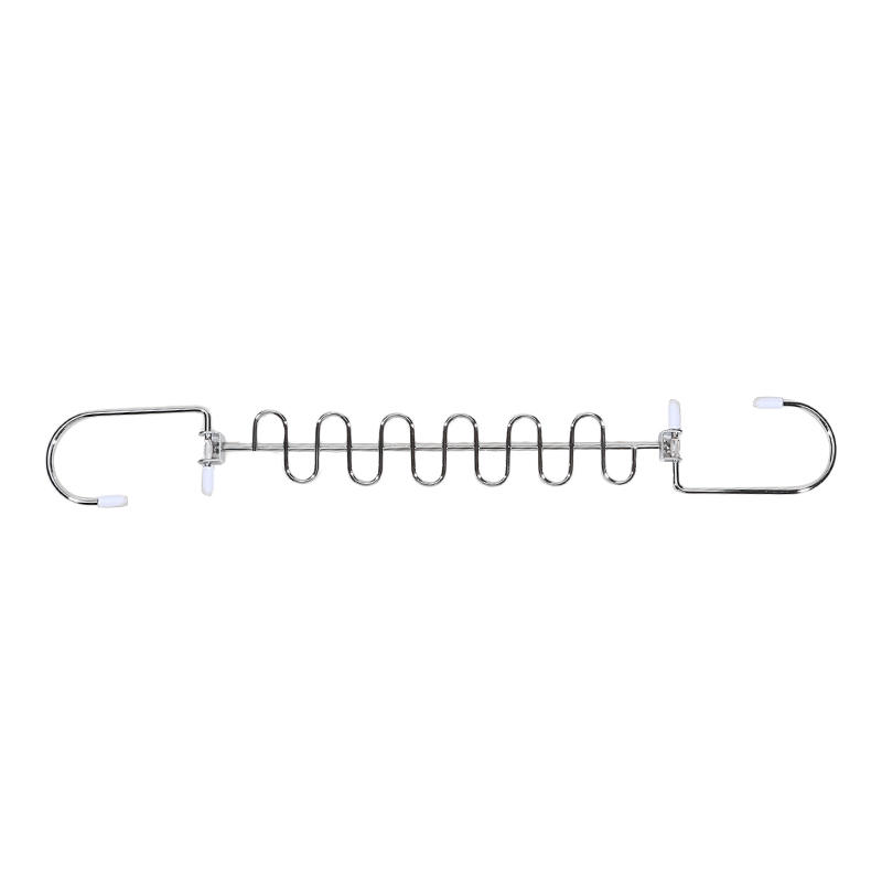 12-Hook Clothes Hangers with Rotatable Hooks Double Sided Durable Metal Hanger for Clothes Closet Laundry Room Space Saving Storage Organization