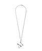 Mucent Lumet Metal Logo Necklace Unisex