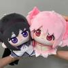 Anime Magical Girl Plush Toy Kaname Madoka Plushies Akemi Homura Doll Soft Stuffed Pendant Backpack Keychain Birthday Gift