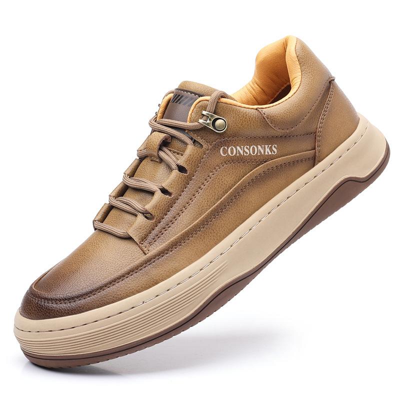 

Men s shoes 2025 autumn new trend casual outdoor tooling shoes casual board shoes versatile comfortable non-slip shoes 44 хакі