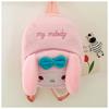 Cartoon Lovely Hello Kitty Plush Backpack Cinnamoroll Kuromi Girl Heart Large Capacity My Melody Shoulders Bag Christmas