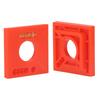 2Pcs Trim Marks Offset Ruler Multifunction Parallel Lines Level 45 Degree Cutting Marking Tool