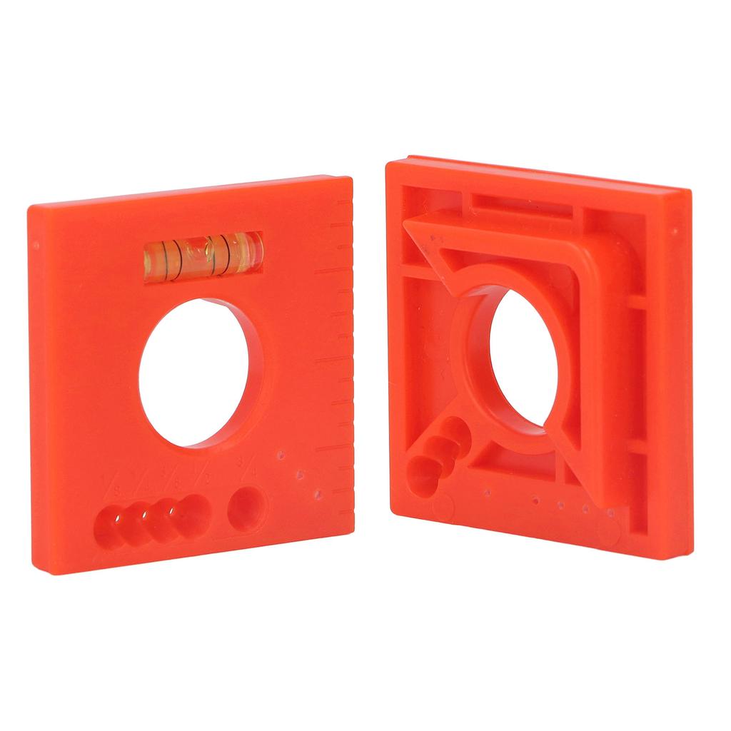 2Pcs Trim Marks Offset Ruler Multifunction Parallel Lines Level 45 Degree Cutting Marking Tool