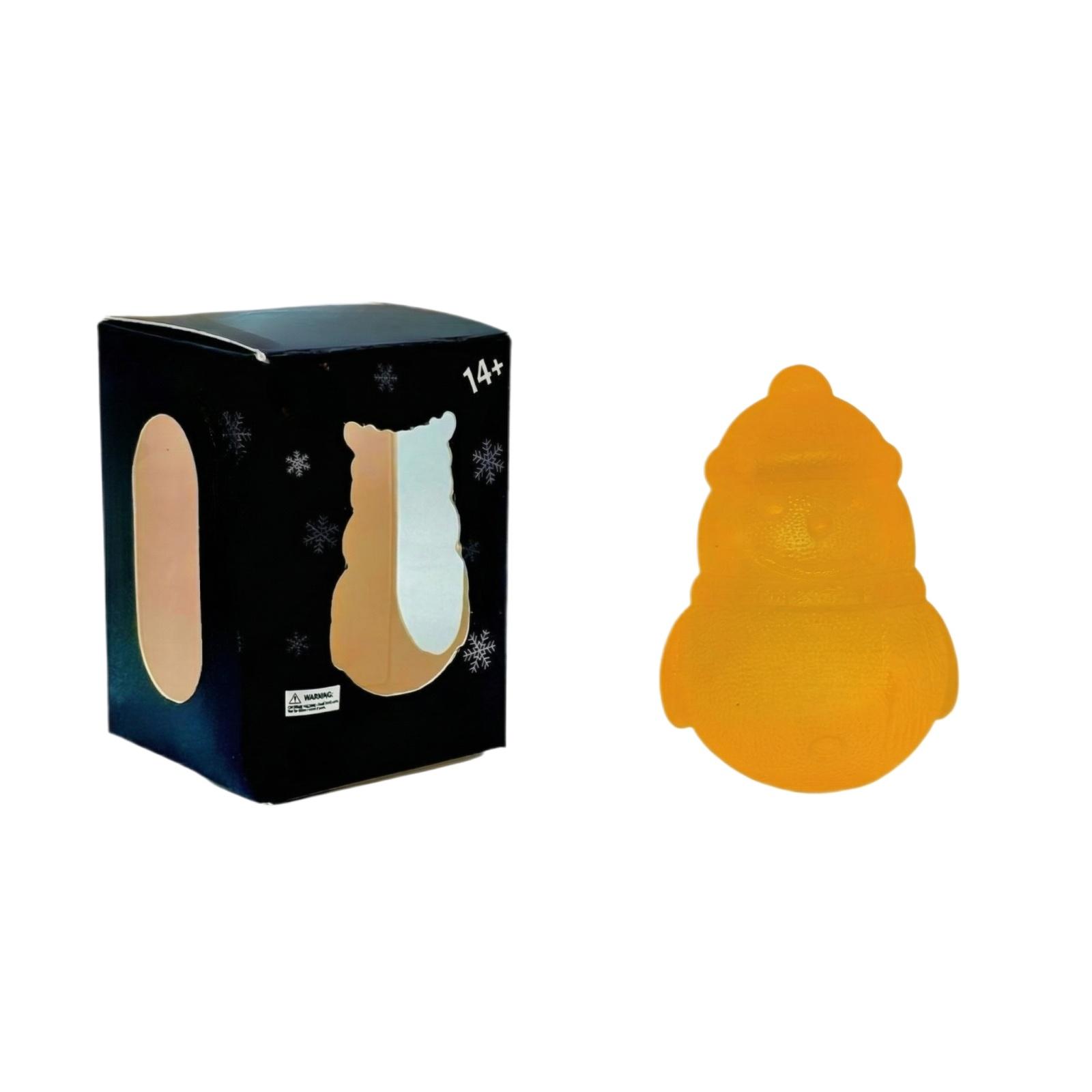 

Snowman Balls, Slow- Elastic Toys, Sensory Stress Relief Toys, Anxiety In People With ADHD And . One Size оранжевый