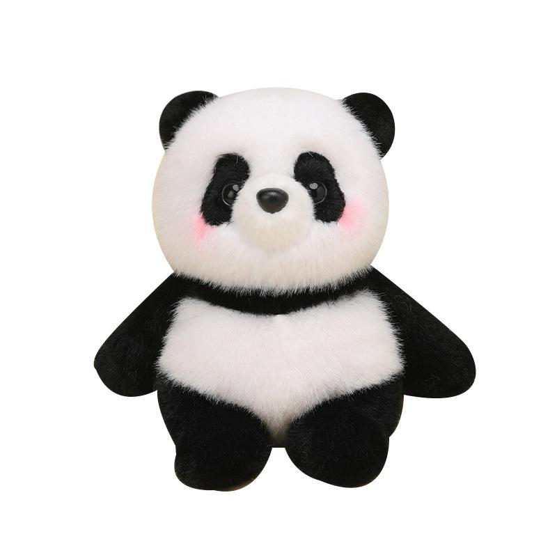 

Cute Table with Animal Panda Rabbit Doll Plush Toy Elephant Shiba Inu Doll Children s Soothing Ragdoll Doll 20cm（0.16kg）