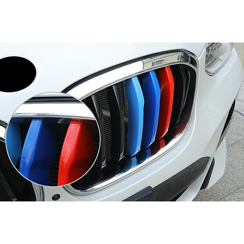 Fits 2018-2021 BMW X3 G01 X4 G02 Trim Grille Clip Cover Insert Kidney Strip 3pc