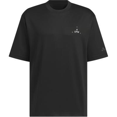 Verbiage Short Casual Versatile T-Shirt With Dropped Shoulders Men Tops Black JN9444