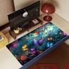 Colorful Fantasy Butterfly Extended Gaming Mouse Pad Large Desk Mat Smooth Cloth NonSlip Base For Laptop Keyboard Office Gaming