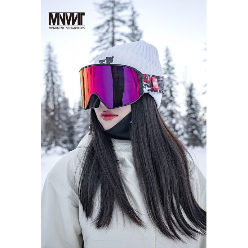 TERRO Ski Goggles Magnetic Frameless Anti-Fog Large Vision Men Women